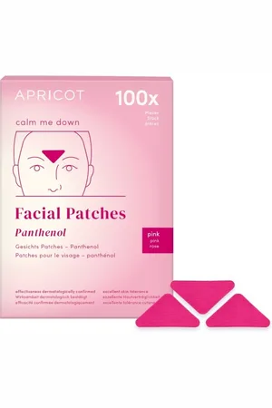 Apricot Parches Faciales de Algodón con Pantenol - paquete 100 Mascarillas antiedad 100 g unisex