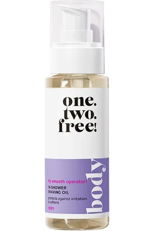 one.two.free! Body Care Shaving Oil Aceites de ducha 100 ml unisex