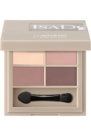 Isadora The Eyeshadow Quartet Paletas y sets 3.5 g 01 - MUDDY NUDES