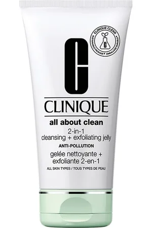 Clinique All about Clean 2-in-1 Cleansing + Exfoliating Jelly Cremas faciales 150 ml unisex