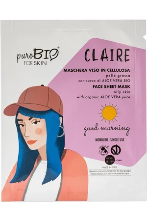 Purobio CLAIRE Face Mask Pure Cellulose Mascarillas de celulosa 15 ml female