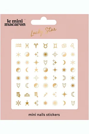 Le Mini Macaron Mini Nail Stickers Lucky Stars Uñas postizas y diseños de uñas 7 g 7 GR