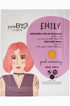 Purobio Emily Face Mask Pure Cellulose Mascarillas iluminadoras 15 ml female