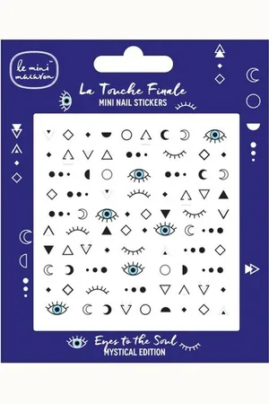 Le Mini Macaron Mini Nail Stickers Eyes To The Soul Uñas postizas y diseños de uñas 7 g 7 GR
