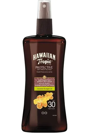 Hawaiian Tropic Glowing Oil Spray SPF30 Protección solar 200 ml unisex