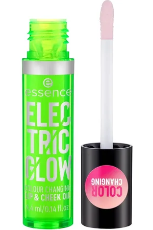 Essence Electric Glow Aceites labiales 4.4 ml Oro rosa unisex