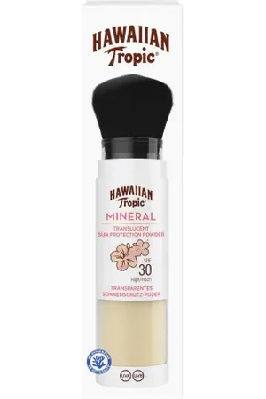 Hawaiian Tropic Mineral Brocha Protectora Facial Spf 30 Protección solar 43 g unisex