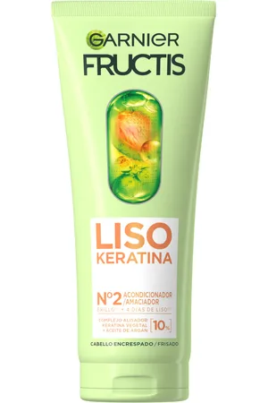 Garnier Fructis Nº2 LISO KERATINA PARA CABELLO ENCRESPADO Acondicionadores 200 ml unisex