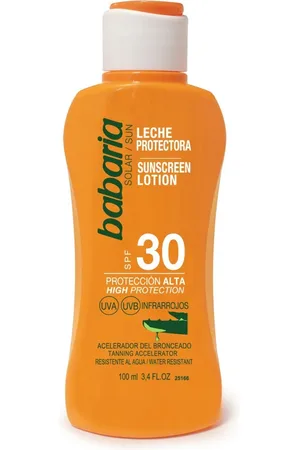 Babaria Leche Protectora Spf30 Protección Alta Protección solar 100 ml female