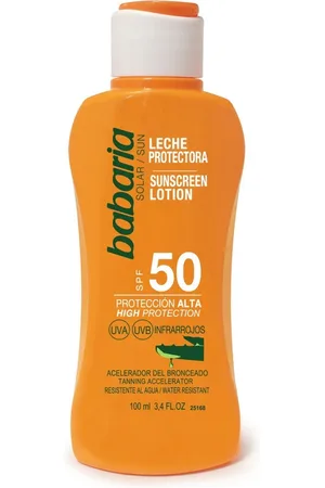 Babaria Leche Protectora Spf50 Protección Alta Protección solar 100 ml female