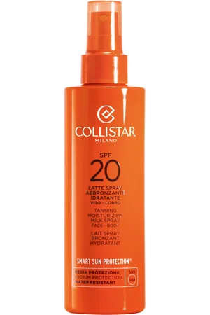 Collistar Sun Care Tanning Moisturizing Milk Spray Face-Body Spf 20 Protección solar 200 ml unisex