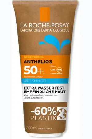 LA ROCHE-POSAY Anthelios Wet Skin Gel SPF50+ Protección solar 200 ml unisex