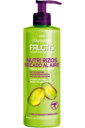 Garnier Fructis Crema Nutri Rizos Secado al Aire Acondicionadores sin aclarado 400 ml unisex