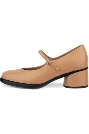 Ecco SCULPTED LX 35-Zapatos de piel con tacón cuadrado para mujer- -39