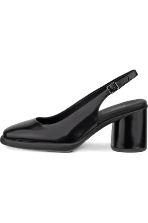 Ecco SCULPTED LX 55-Zapatos de piel con tacón cuadrado para mujer- -39