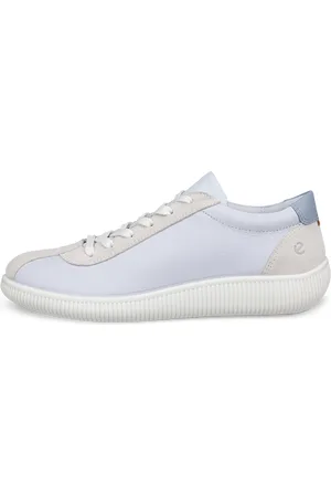 Ecco SOFT ZERO W-Zapatillas de piel para mujer- -35
