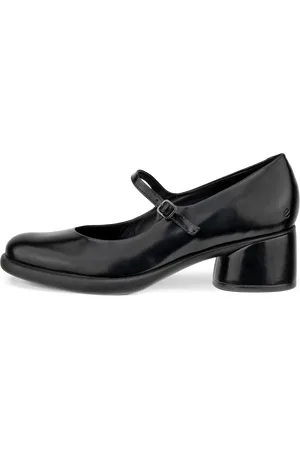 Ecco SCULPTED LX 35-Zapatos de piel con tacón cuadrado para mujer- -40