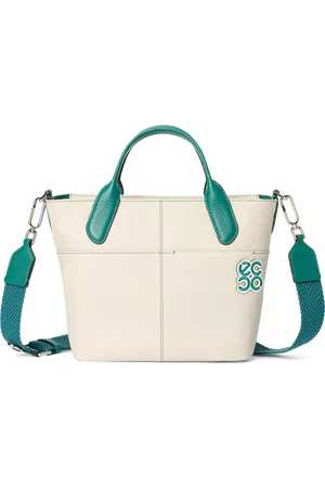 Ecco Golf Tote Bag Zefer-Bolso tote de piel-Beis