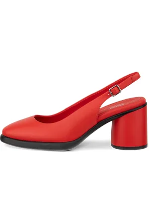Ecco SCULPTED LX 55-Zapatos de piel con tacón cuadrado para mujer- -39