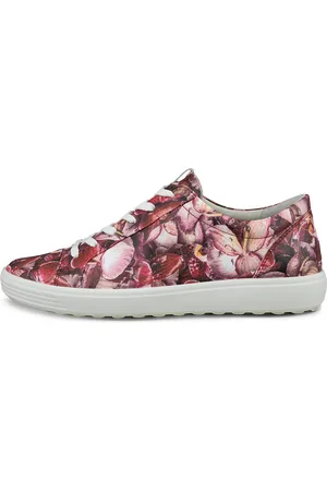 Ecco SOFT 7 W-Zapatillas de piel para mujer-Multicolor-37