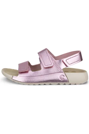 Ecco COZMO K-Sandalias con dos tiras de piel para niño/a-Rosa-32