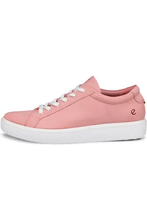 Ecco SOFT 60 W-Zapatillas de nobuk para mujer-Rosa-39