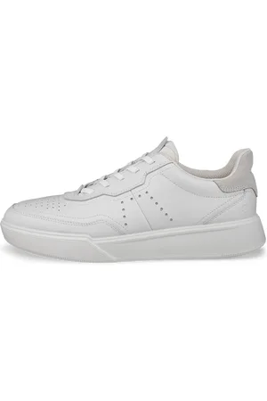Ecco STREET COURT M-Zapatillas de piel para hombre- -44