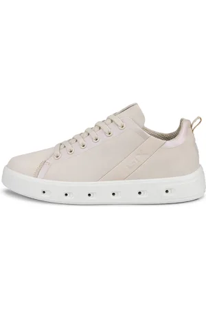 Ecco STREET 720 W-Zapatillas de nobuk Gore-Tex para mujer-Beis-37