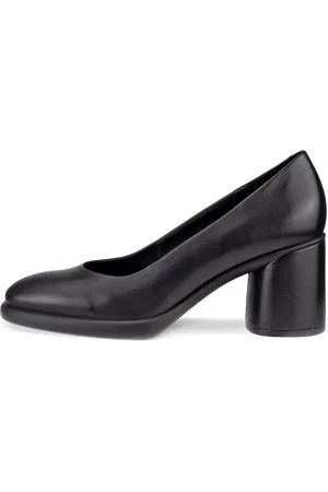 Ecco SCULPTED LX 55-Zapatos de piel con tacón cuadrado para mujer- -37