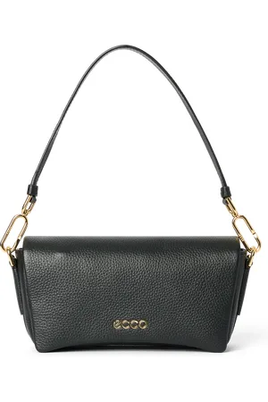 Ecco Pinch Bag M Soft Pebbled Leather-Bolso bandolera de piel