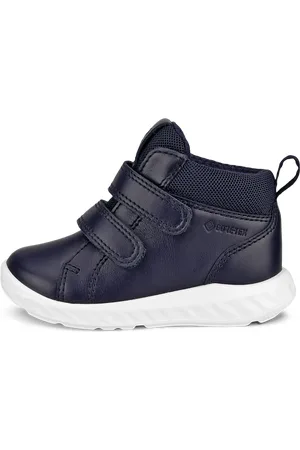 Ecco SP.1 LITE INFANT-Zapatillas de piel Gore-Tex con velcro para niño/a- -22