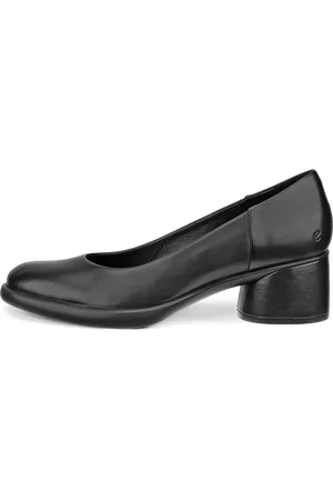 Ecco SCULPTED LX 35-Zapatos de piel con tacón cuadrado para mujer- -39