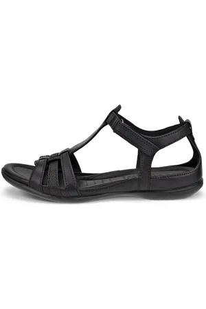Ecco FLASH-Sandalias de piel con tira en T para mujer- -37