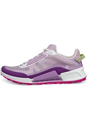 Ecco BIOM 2.1 X MOUNTAIN W-Zapatillas de senderismo de tela para mujer-Violeta-40