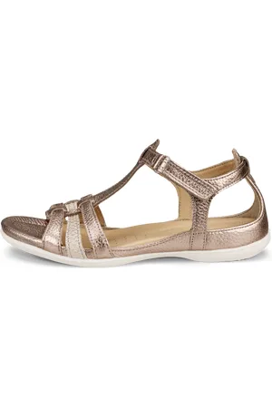 Ecco FLASH-Sandalias de piel con tira en T para mujer- -37