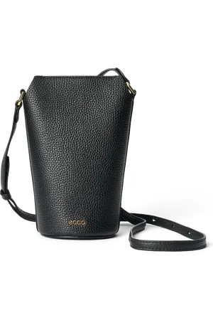 Ecco Pot Bag-Bolso bandolera de piel
