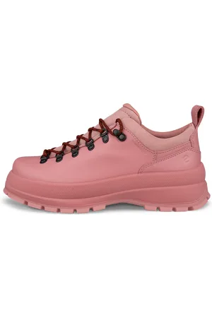 Ecco TRACK 30 W-Zapatillas de piel para mujer-Rosa-38
