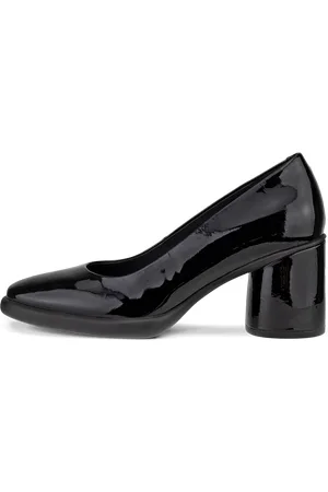 Ecco SCULPTED LX 55-Zapatos de piel con tacón cuadrado para mujer- -36