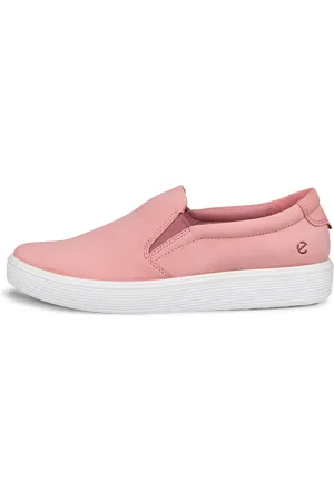 Ecco SOFT 60 W-Zapatillas de nobuk para mujer-Rosa-41