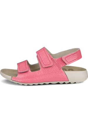Ecco COZMO K-Sandalias con dos tiras de piel para niño/a-Rosa-37