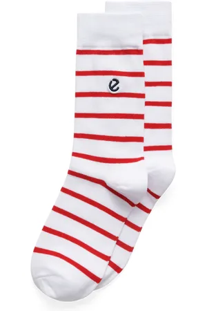Ecco CLASSIC STRIPE MID-CUT SOCKS-Calcetines para mujer- -3538