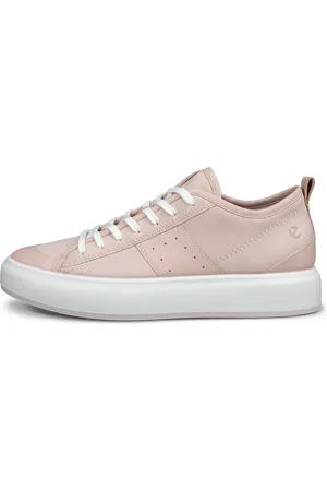 Ecco STREET ACE W-Zapatillas de piel para mujer-Rosa-41