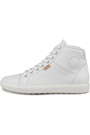Ecco SOFT 7 W-Zapatillas altas de piel para mujer- -36