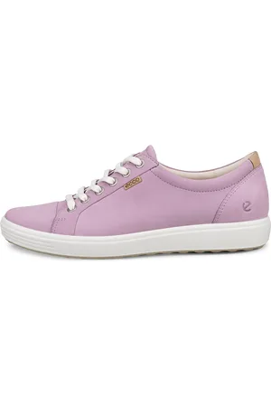 Ecco SOFT 7 W-Zapatillas de piel para mujer-Violeta-38