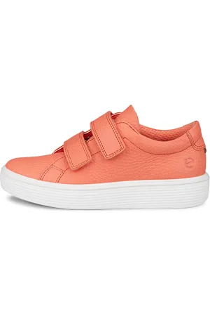 Ecco SOFT 60 K-Zapatillas de piel para niño/a-Rosa-27