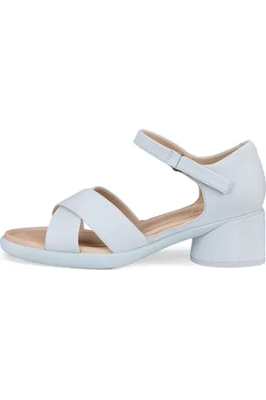 Ecco SCULPTED SANDAL LX 35-Sandalias de ante con tacón para mujer- -39