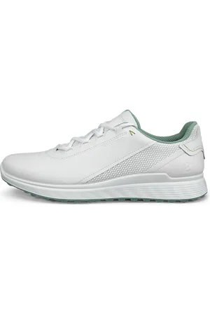 Ecco M Golf S-Casual-Zapatos golf impermeable de piel para hombre- -42