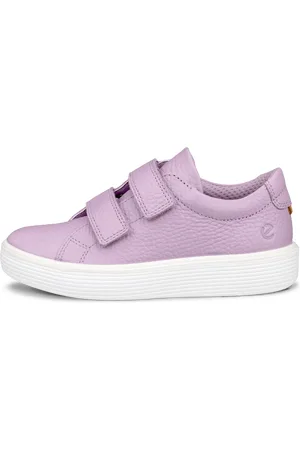 Ecco SOFT 60 K-Zapatillas de piel para niño/a-Violeta-32