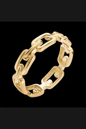 Edenly Anillo Mirada de Oriente - Eslabones Cubanos medio - de 9