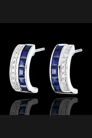 Edenly Pendientes de aro Constellation - Zodiaque - 18 quilates